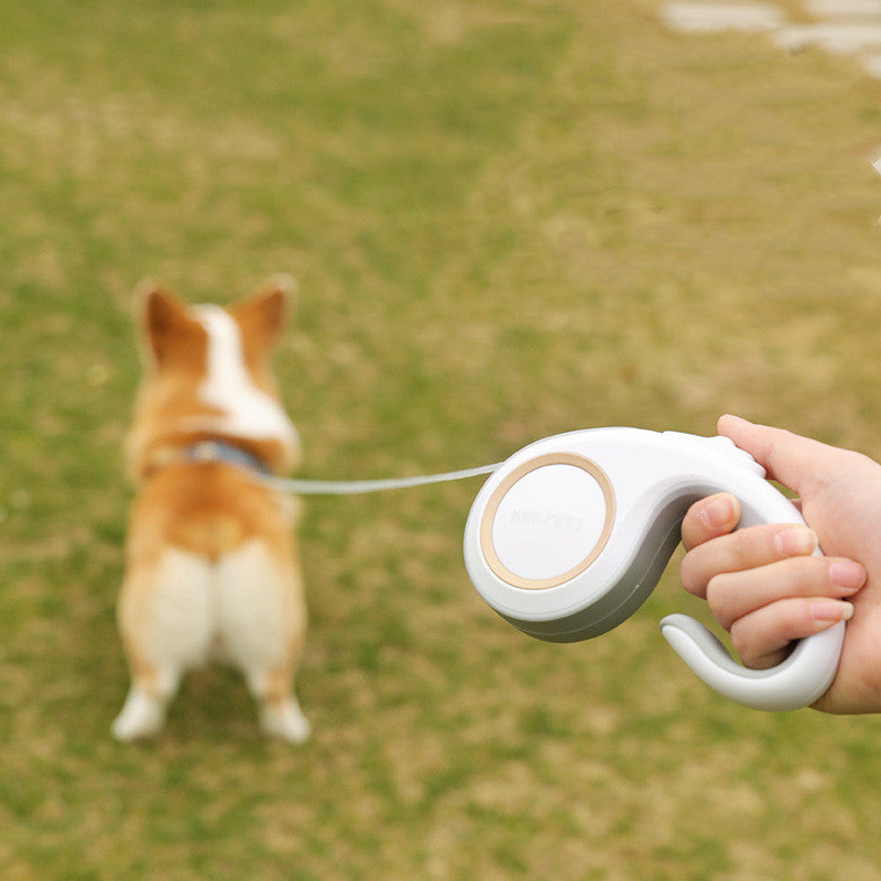 مقود كلب أوتوماتيكي قابل للسحب لمستلزمات الحيوانات الأليفة